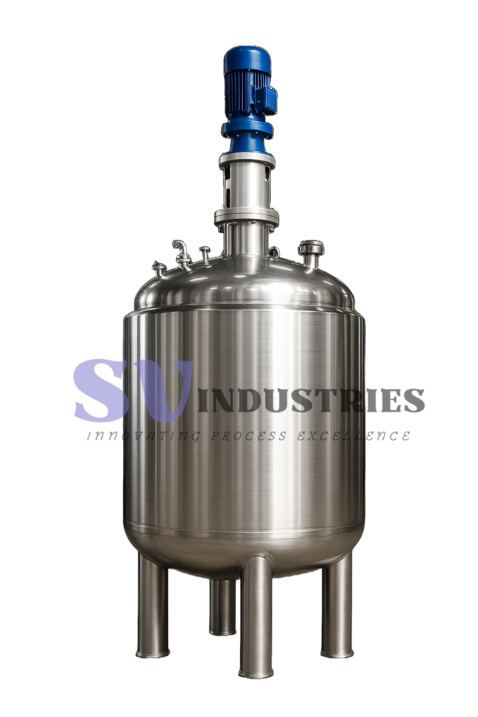 Jacketed Reactor Vessel Manufacturer in India | SS Process Vessel for Chemical and Pharma Industry