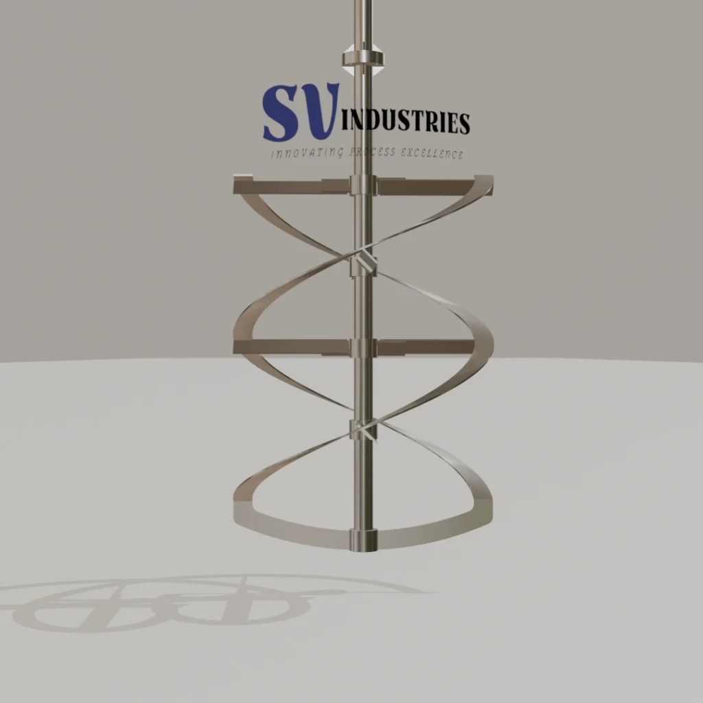 Helical Impeller Manufacturer - High-Efficiency Industrial Mixing by SV Industries