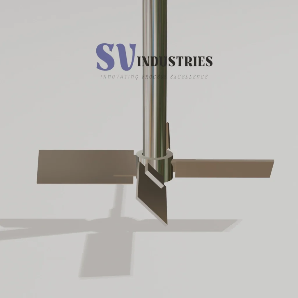 Pitch Blade Turbine Manufacturer - High-Efficiency Industrial Agitator by SV Industries