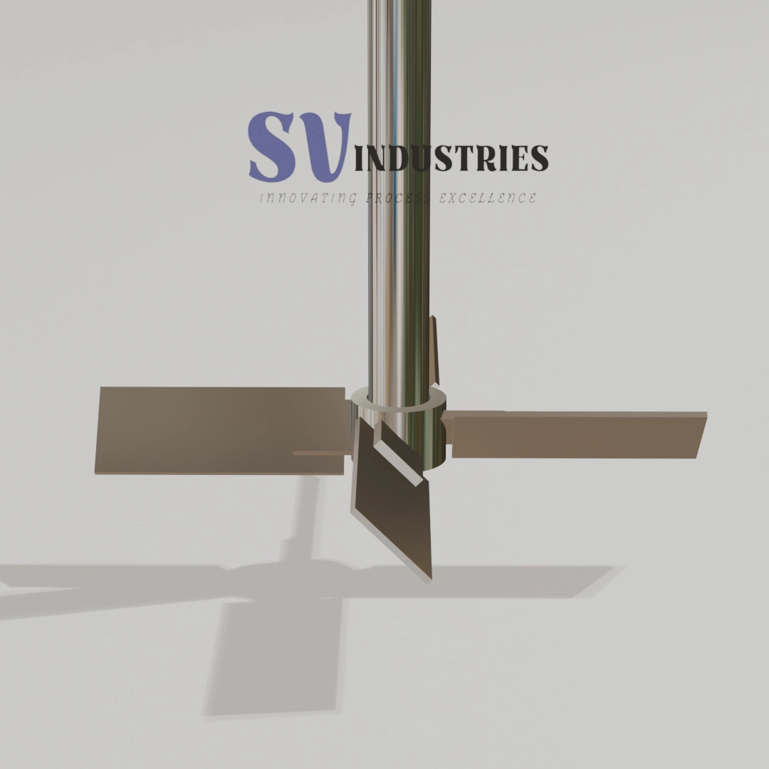 Pitch Blade Turbine Manufacturer - High-Efficiency Industrial Agitator by SV Industries