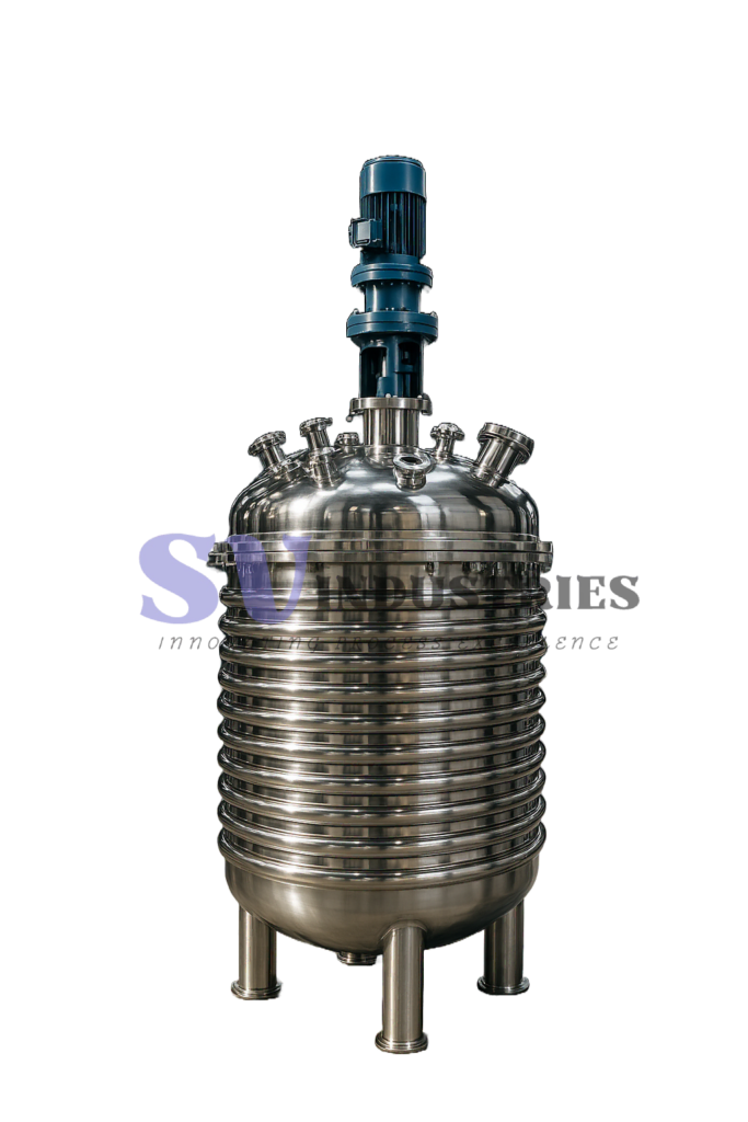 Industrial Chemical Reactor Vessel for High-Pressure Reactions