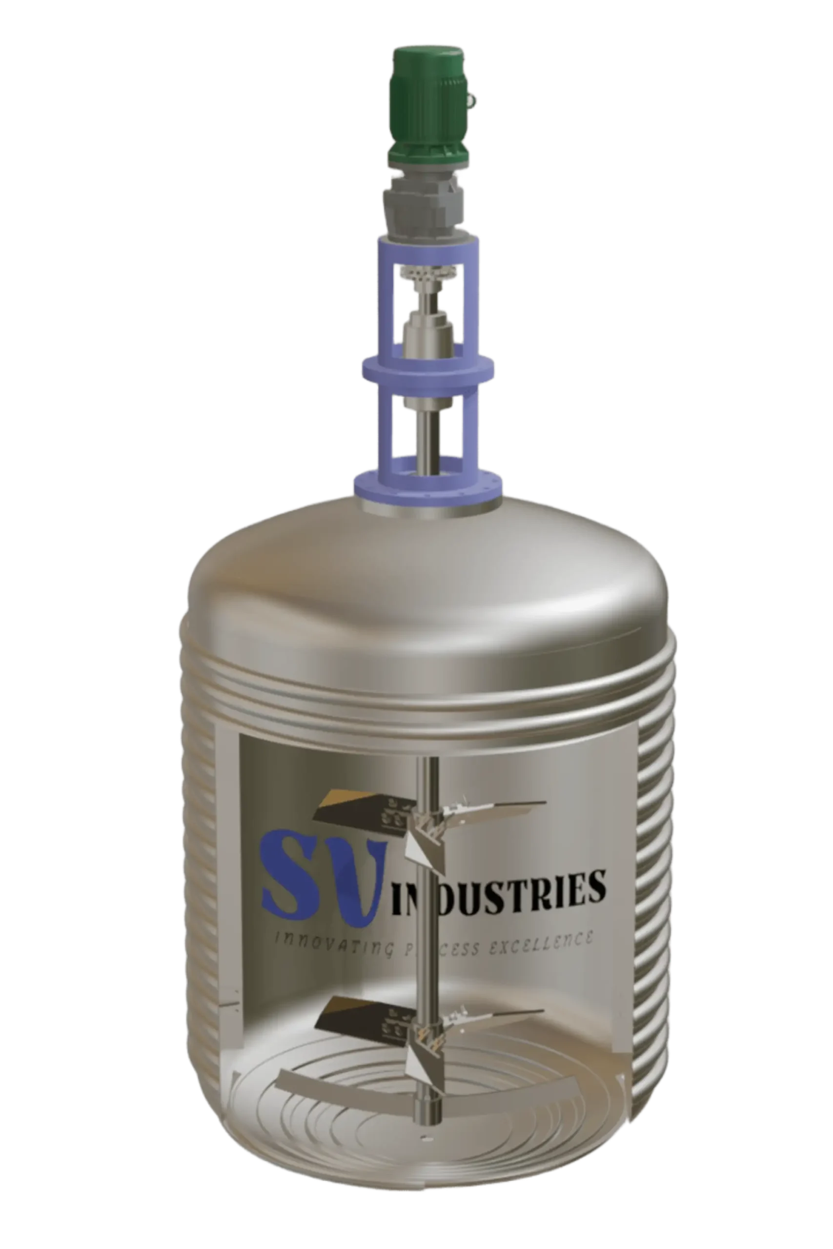 SS Limpet Reactor Vessel for Efficient Heating & Cooling in Chemical Processing
