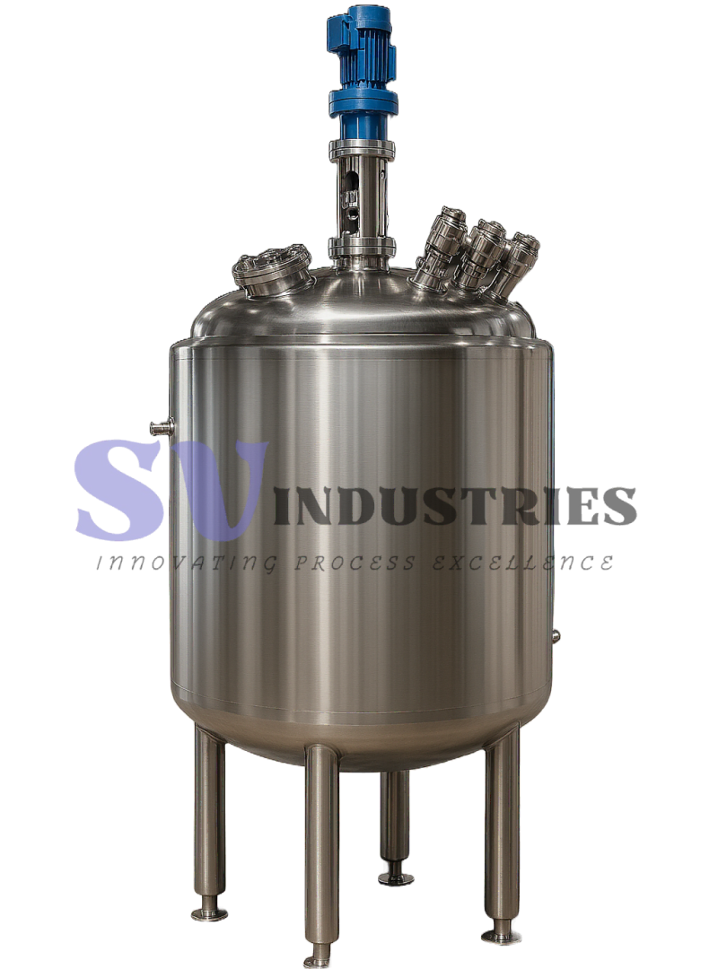 Jacketed Reactor Vessel Manufacturer Jacketed Reactor Vessel Manufacturer — SS jacketed vessel with heating and cooling design