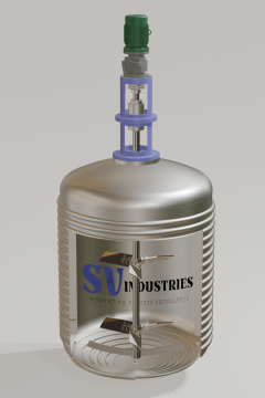 SS Limpet Reactor Vessel for Efficient Heating & Cooling in Chemical Processing