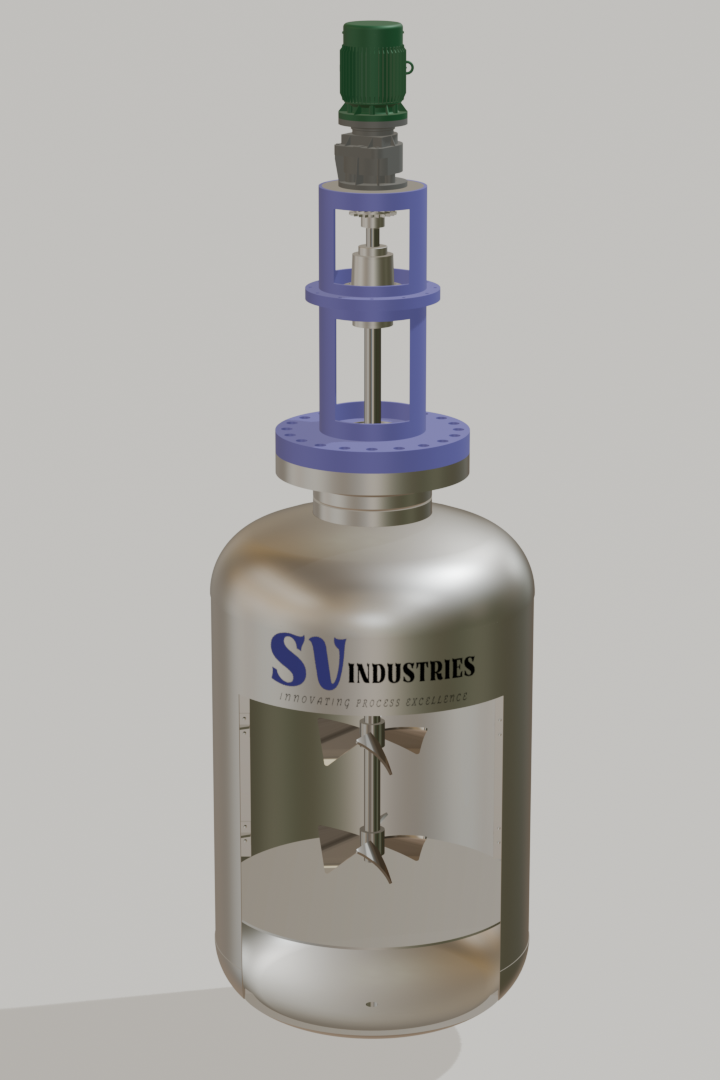 High-Efficiency Wide Hydrofoil Agitator Vessel for Gentle & Effective Mixing Wide Hydrofoil Agitator Reactor Vessel Manufacturer - High-Efficiency Mixing Solutions